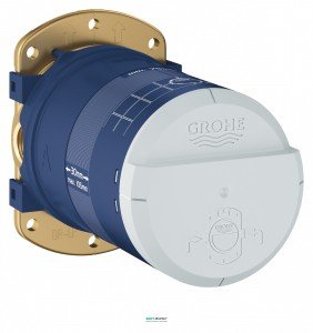 Универсальная встроенная часть Grohe для верхнего душа с потолочным кронштейном 26483000