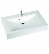 Раковина для ванной Marmorin Ceto 90х56 см литой камень белый 170 090 022 xx x