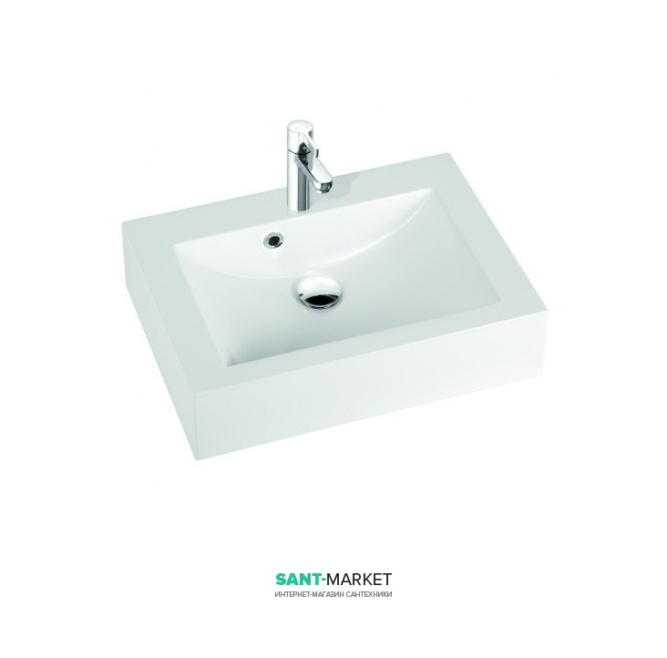 Раковина для ванної на тумбу Marmorin колекція Ceto біла 170 060 022 xx x