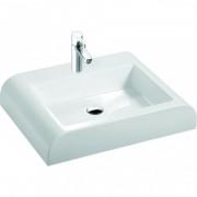 Раковина для ванної Marmorin Duna 60х45 см литий камінь білий 190 060 020 xx x