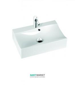 Раковина для ванної на тумбу Marmorin колекція Iva біла 220 060 022 xx x