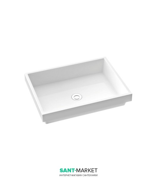 Раковина для ванной встраиваемая Marmorin коллекция Teo белая 649 060 0xx xx x