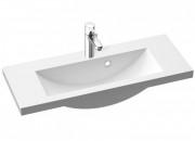 Раковина для ванної Marmorin Talia 80х31 см литий камінь білий 270 080 020 xx x