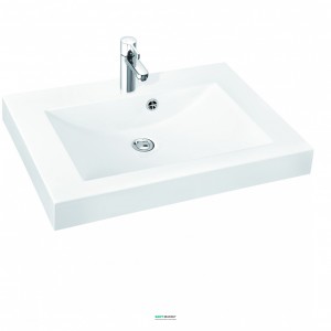 Раковина для ванной на тумбу Marmorin коллекция Moira Bis белая 280 070 022 xx x