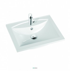 Раковина для ванної на тумбу Marmorin кллекція Larissa біла 300 060 022 xx x