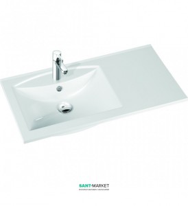 Раковина для ванної на тумбу Marmorin колекція Larissa біла 300 090 722 xx x