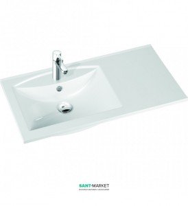 Раковина для ванної на тумбу Marmorin колекція Larissa біла 300 090 722 xx x