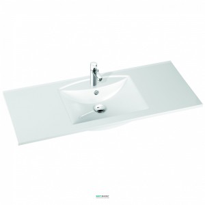 Раковина для ванной на тумбу Marmorin коллекция Larissa 120 белая 300 120 022 xx x