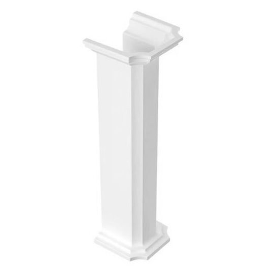 Пьедестал для раковины Marmorin La Donna литой камень белый 565 078 020 xx x