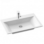 Раковина для ванної Marmorin Teodor 71,2х46,3 см литий камінь білий 722 071 020 xx x