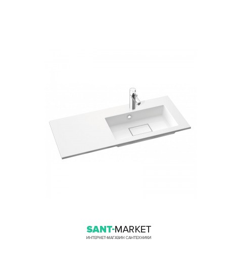 Раковина для ванной на тумбу Marmorin коллекция Lira белая 640 090 9xx xx x