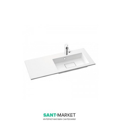Раковина для ванной на тумбу Marmorin коллекция Lira белая 640 090 9xx xx x