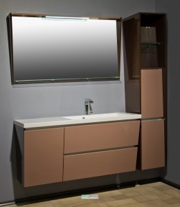 Комплект меблів для ванної Буль-Буль Cyprus білий CYPRUS (PEGGY 1250 L / R)