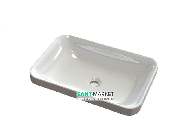 Раковина для ванной встраиваемая Буль-Буль коллекция Aino белая 2905101