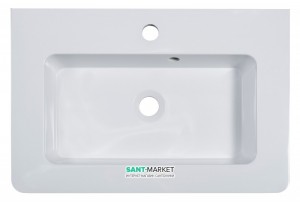 Раковина для ванної на тумбу Буль-Буль колекція Annabelle біла 4005101