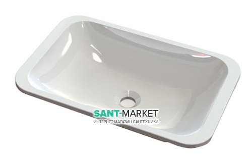 Раковина для ванной встраиваемая Буль-Буль коллекция Aileen белая 3805101