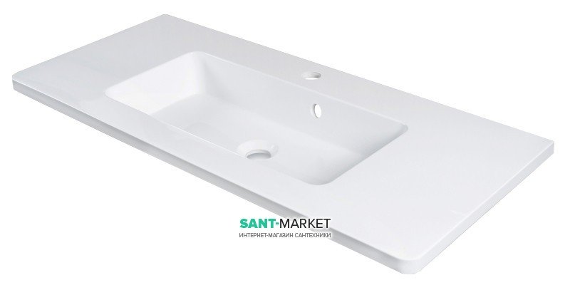 Раковина для ванної на тумбу умивальник-стільниця Буль-Буль колекція Annabelle біла 4009101