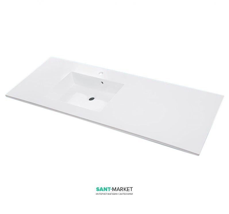 Раковина для ванної вбудована Буль-Буль колекція Lauretta біла 5615301