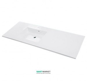 Раковина для ванної вбудована Буль-Буль колекція Lauretta біла 5615301