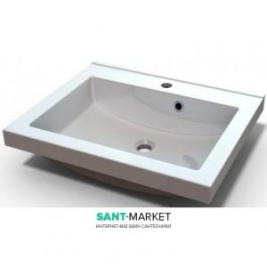 Раковина для ванної вбудована Буль-Буль колекція Josefine Slim біла 5507101