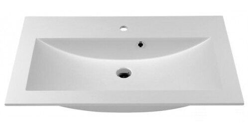 Раковина для ванної вбудована Буль-Буль колекція Mikaela біла 3709101