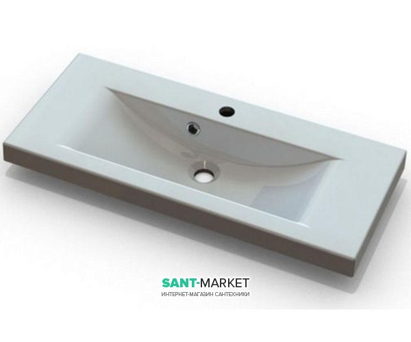 Раковина для ванної вбудована Буль-Буль колекція Selina біла 5208101