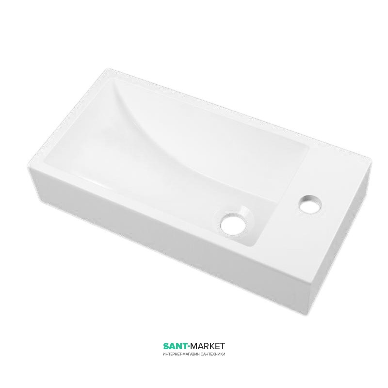 Раковина для ванної накладна Буль-Буль колекція Martina біла 5305101