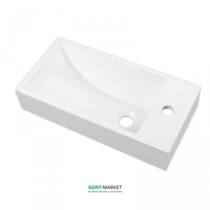 Раковина для ванной накладная Буль-Буль коллекция Martina белая 5305101