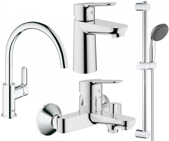 Набор смесителей Grohe BauEdge 123218K