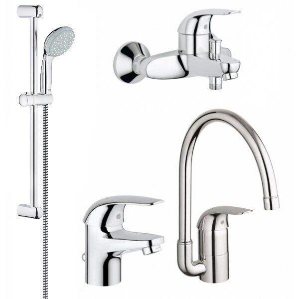 Набор смесителей Grohe Euroeco UA123242K0