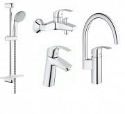 Набір змішувачів Grohe Eurosmart 123248МK