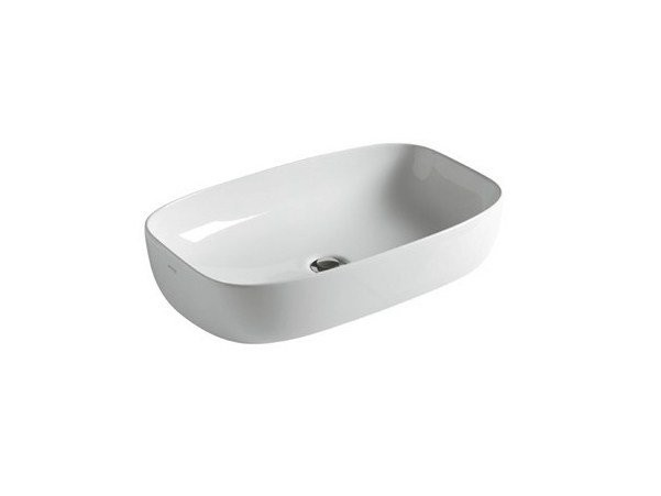 Раковина для ванної накладна Galassia колекція Dream біла 7300