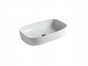 Раковина для ванной накладная Galassia коллекция Dream белая 7300