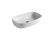 Раковина для ванної накладна Galassia колекція Dream біла 7300