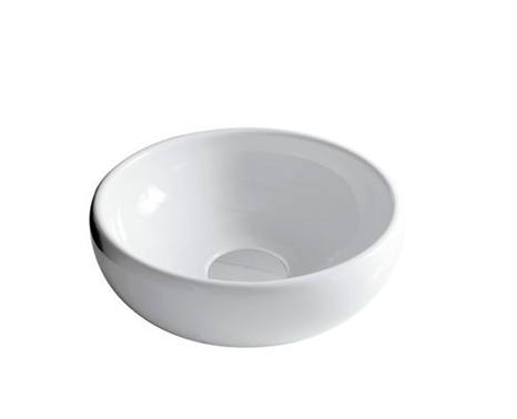 Раковина для ванної Galassia Ergo накладна кругла білий 7105