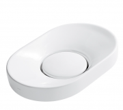 Раковина для ванної Galassia Xes накладна овальна білий 6071