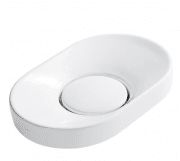 Раковина для ванної Galassia Xes накладна овальна білий 6071