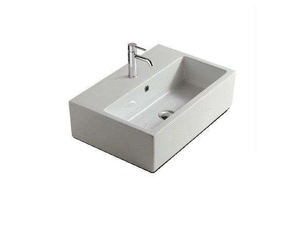 Раковина для ванної підвісна Galassia колекція Plus Design біла 6032М