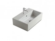 Раковина для ванної підвісна Galassia колекція Plus Design біла 6032М