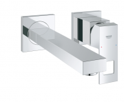 Смеситель для раковины однорычажный настенный Grohe коллекция Eurocube хром 23447000
