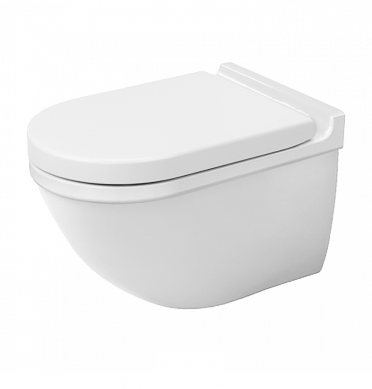 Унітаз підвісний Duravit Starck 3 з сидінням Soft Close 2225090000 + 0063890000