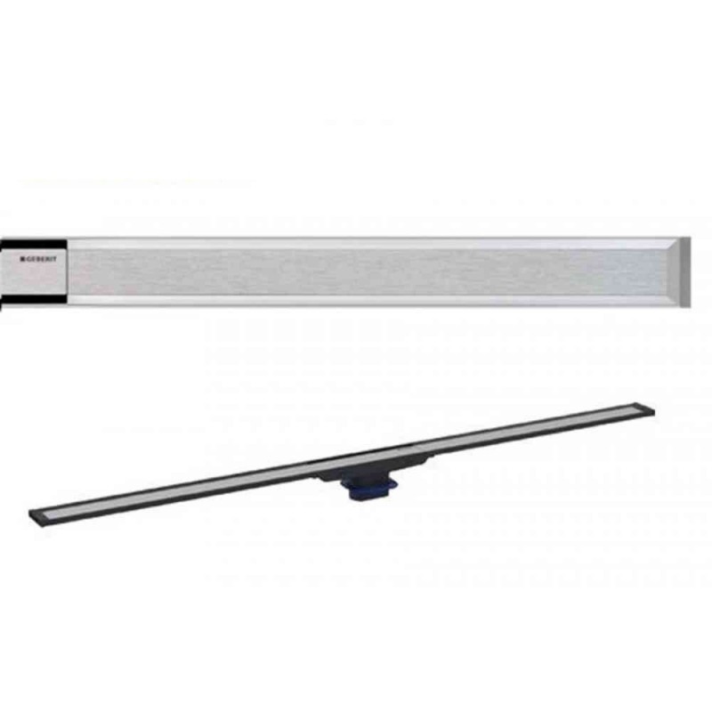 Крышка дренажного канала Geberit CleanLine20 30-130 полированный метал/матовый металл 154.451.KS.1