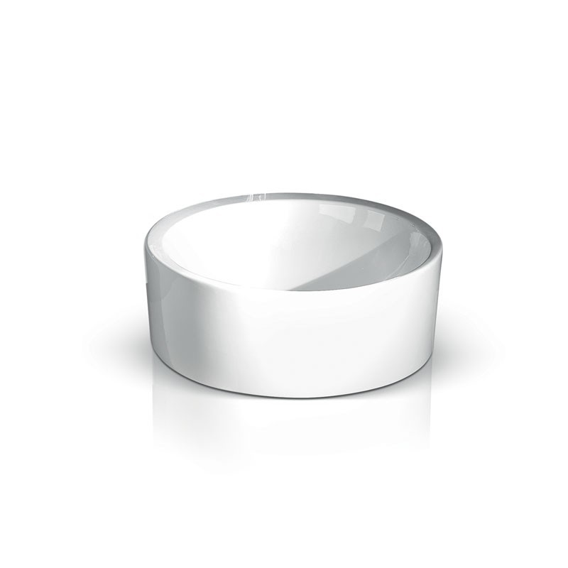 Раковина для ванной накладная AeT коллекция Spot белая L202T0R0V0