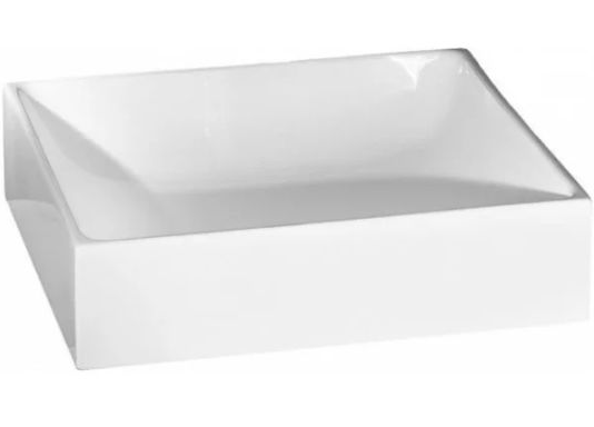 Раковина для ванної накладна AeT колекція Orizzonti Thin Rettangolare біла L239T0R0V0