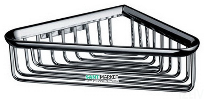 Мыльница-сетка подвесная угловая Emco System 2 12.7х12.7х3.7 хром 3545 001 00