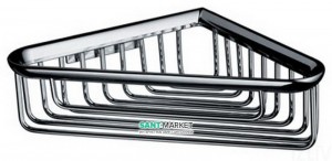 Мыльница-сетка подвесная угловая Emco System 2 12.7х12.7х3.7 хром 3545 001 00