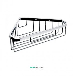 Мыльница-сетка подвесная угловая Emco System 2 17.2х17.2х6.1 хром 3545 001 09