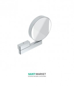 Дзеркало косметичне Emco Spiegel 20.2х21.3 з гнучким тримачем з підсвічуванням збільшення 3-7 раз 1095 060 17