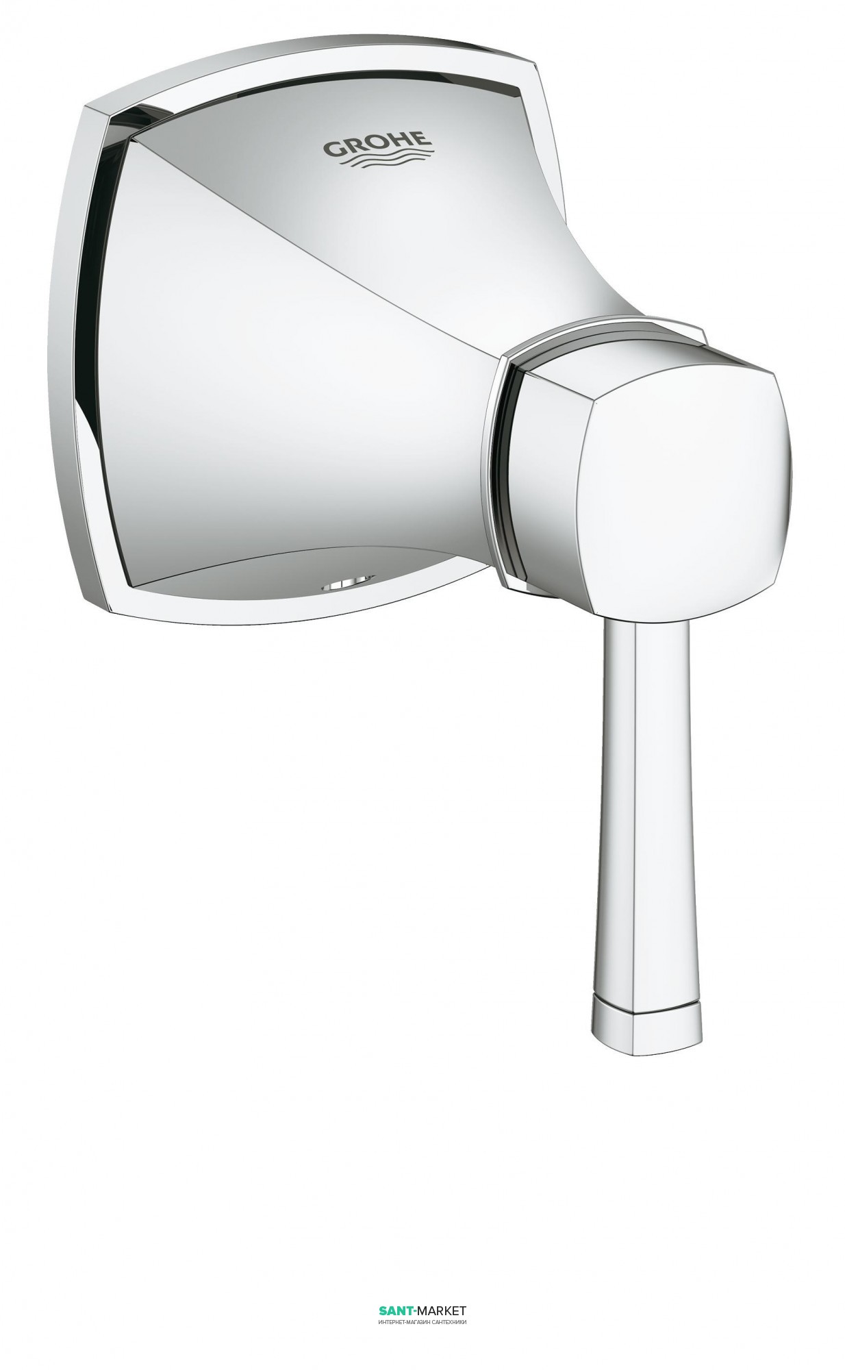 Зовнішня панель Grohe Grandera для вбудованих вентилів хром 19944000