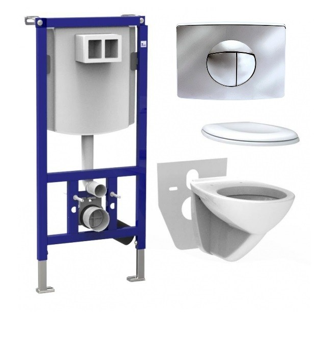 Система інсталяції для підвісного унітазу Sanit Ineo 5в1 90.774.81.0001